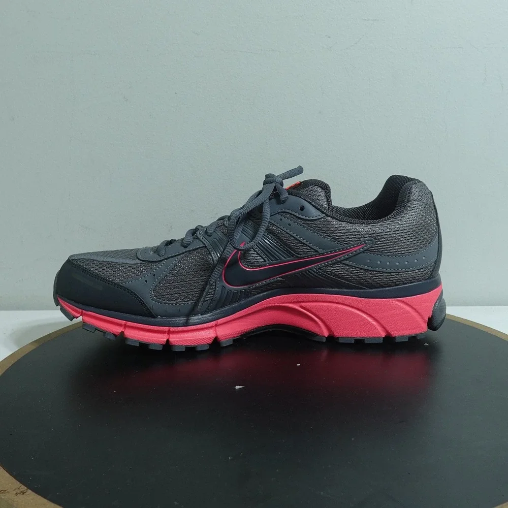 Nike Air Pegasus 27 GTX Women‎ US 12 Trail Running Shoes Waterproof Gray Red NEW